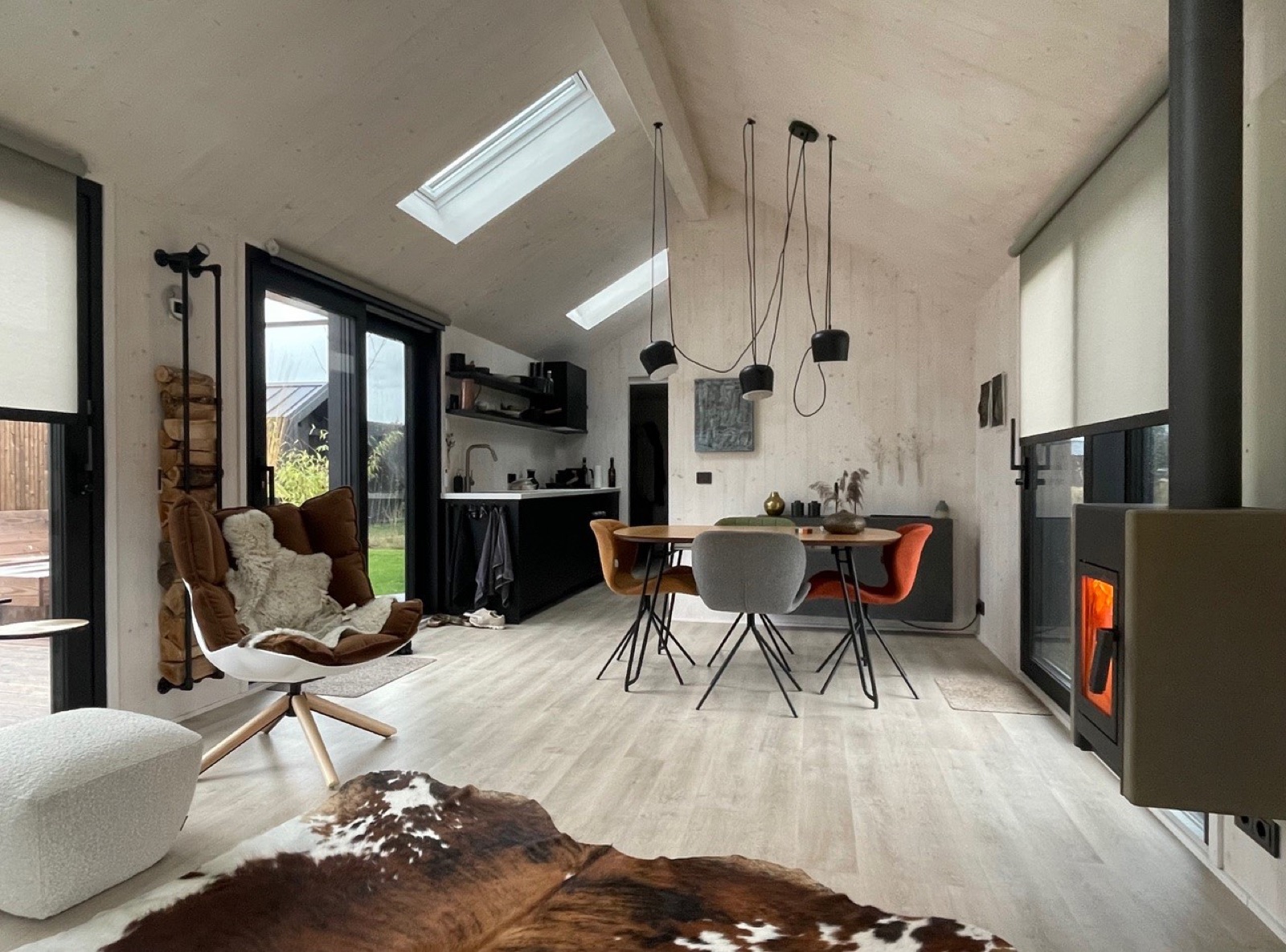 Een huis met een strikje
