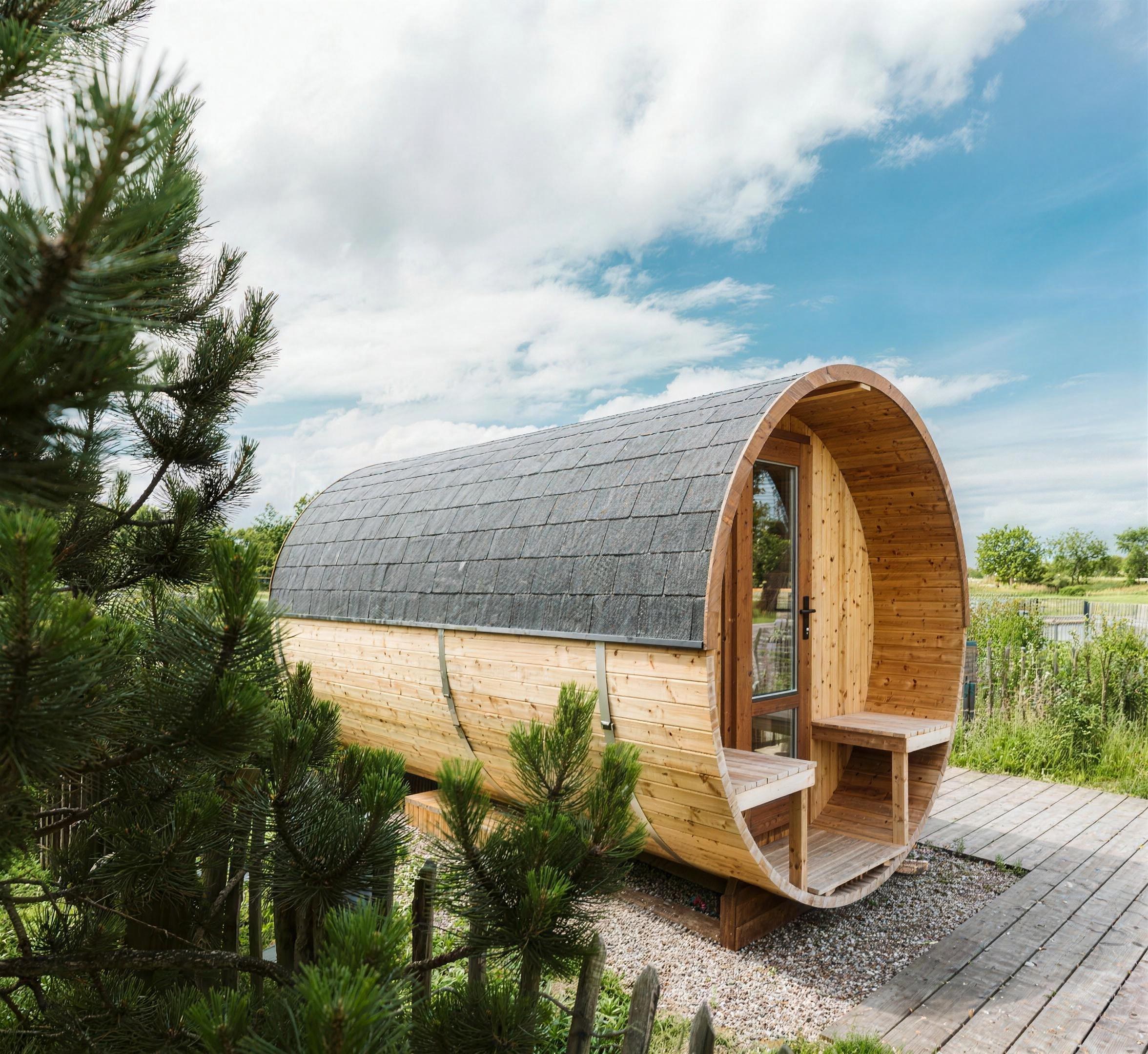 Barrel 300 sauna van Tinyrebel