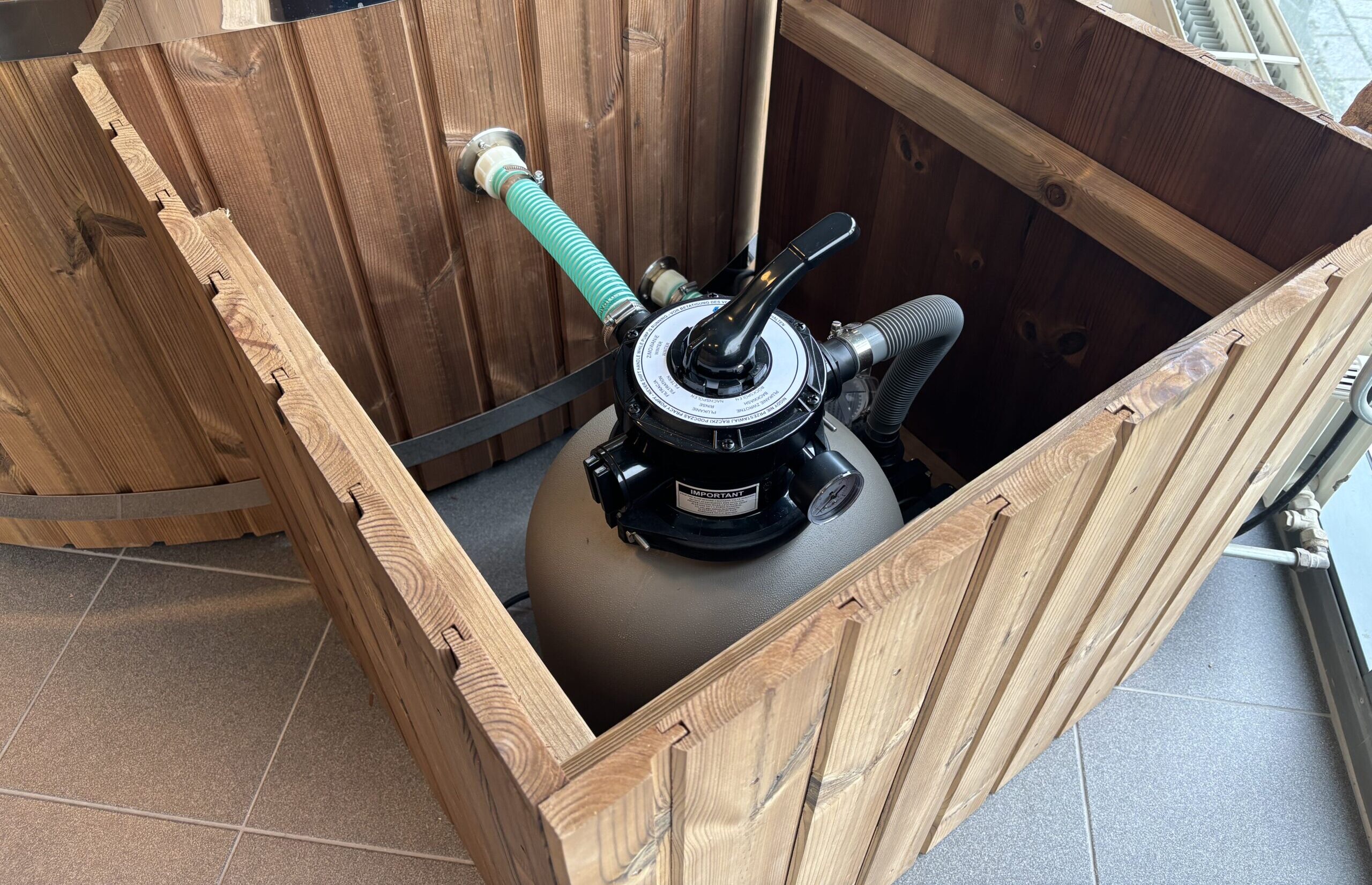 Filtersysteem voor het water